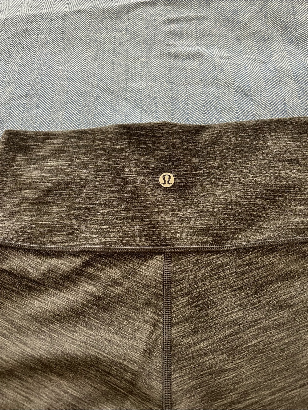 Lululemon Align Pant II 25" Heathered Black (HBLK) Size 6 High Rise Leggings W5L